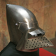 Illustration for article titled The Weirdest and Fiercest Helmets from the Age of Armored Combat